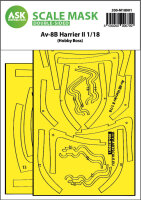 Av-8B Harrier II double-sided express fit mask for Hobby...