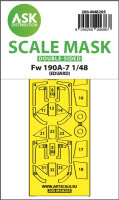 Fw 190A-7 double-sided express fit mask for Eduard