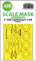 F-35B Lightning II double-sided express fit mask for Tamiya