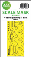 F-35B Lightning II one-sided express fit mask for Tamiya