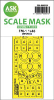 FM-1 double-sided express fit mask for Eduard