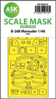 B-26B Marauder one-sided express fit mask for ICM
