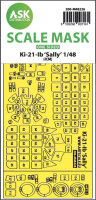 Ki-21-Ib Sally one-sided express fit mask for ICM