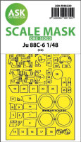 Ju 88C-6 one-sided express fit mask for ICM