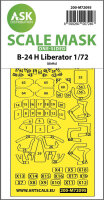 B-24H Liberator one-sided fit express mask for Airfix