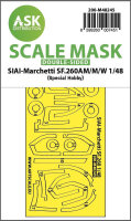 SIAI-Marchetti SF.260AM/M/W double-sided express fit mask...