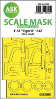 F-5F Tiger II double-sided express fit mask for Kitty Hawk