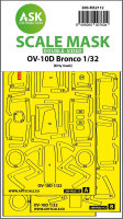 OV-10D Bronco double-sided express fit mask for Kitty Hawk