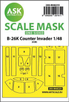 B-26K Counter Invader one-sided express fit mask for ICM
