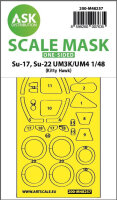 Su-17, Su-22 UM3K/UM4 one-sided express fit mask for...