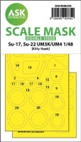 Su-17, Su-22 UM3K/UM4 double-sided express fit mask for...