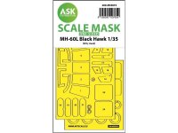 MH-60L Black Hawk one-sided express fit painting mask for...