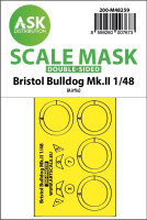 Bristol Bulldog Mk.II double-sided express fit mask for...