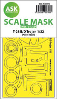 28-B/D Trojan one-sided express fit mask for Kitty Hawk