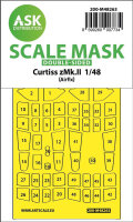Curtiss Tomahawk Mk.II  double-sided express fit mask for...