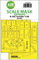 B-26C Invader double-sided express fit mask for Revell