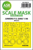 Junkers F-13 double-sided express fit mask for Miniart