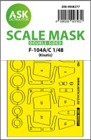 F-104A/C double-sided express fit mask for Kinetic
