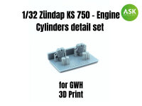 Zündap KS 750 - Engine Cylinders detail set for...