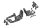 Messerschmitt Me 410A Cockpit detail set for Airfix