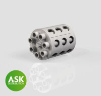 A-10C rotary gun flash suppressor 3D print