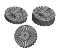 Lewis Mk.III - two types Ammo magazines 5 + 5 pc.