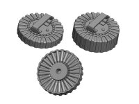Lewis Mk.III Ammo magazines, two types 5 + 5 pc.