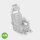 F-84F Thunderstreak ejection seat excluding seat belts