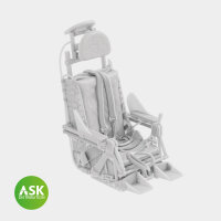 F-84F Thunderstreak ejection seat with seat belts