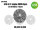 Wright R-1820 engine set, 4 pc. for B-17 for HK Models