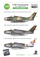 F-84F Thunderstreak part 1 - Belgian Air Force