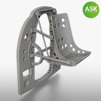 A6M Bulkhead with Seat in MIDDLE position - ASK 3D Print for Tamiya