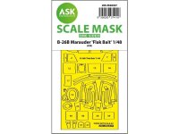B-26B Marauder Flak Bait one-sided express fit mask for ICM