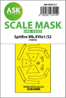 Spitfire Mk.XVIe one-sided express fit mask for Tamiya