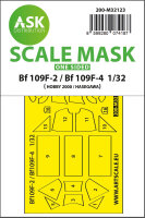 Bf 109F-2 / Bf 109F-4 one-sided express fit mask for...