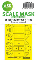 Bf 109F-2 / Bf 109F-4 double-sided express fit mask for...