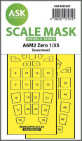 A6M2 Zero double-sided painting mask for Border Model
