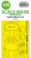 Spitfire Mk.Va double-sided express fit and self adhesive...