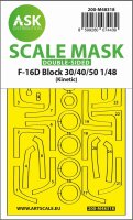 F-16D Block 30/40/50 double-sided fit and self adhesive...