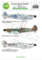 Spitfire Mk.IXc and Mk.IXe part 1 - Greece, Burma...