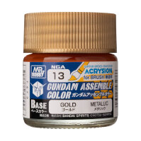 Acrysion GUNDAM ASSEMBLE COLOR (Base Color) (10 ml) Gold