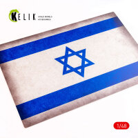 Israel Flag - Base - Acrylic 3 mm (410 x 270 mm) (410 g)...