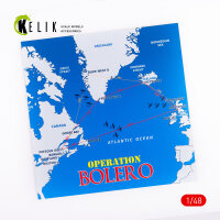Operation Bolero WWII era - Acrylic 3 mm (240 x 240 mm)...