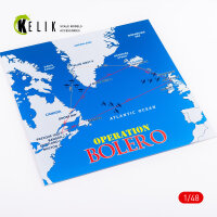 Operation Bolero WWII era - Acrylic 3 mm (240 x 240 mm)...