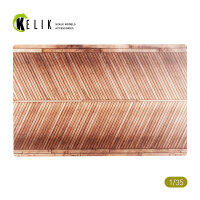 Wooden Bridge (Ostland Bridge 1943) - Base - Acrylic 3 mm (280 x 180 mm) (170 g)