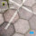 Hexagonnal concrete plates for Aircraft and Helicopters Base - Acrylic 3 mm (280 x 180 mm) (170 g)