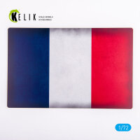 France Flag - Base - Acrylic 3 mm (280 x 180 mm) (170 g)