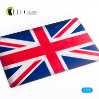 Great Britain Flag - Base - Acrylic 3 mm (280 x 180 mm)...