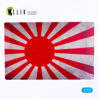 Japan Naval Flag - Base - Acrylic 3 mm (280 x 180 mm)...