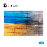 Concrete plates With Ukrainian flag - Acrylic 3 mm (280 x...